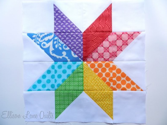 This is Part One of Log cabin Quilt article: Blocks and instructions for easy log cabin quilt assembly in several variations using a simple strip sewing technique, not paper foundation pieced.